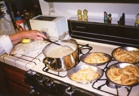Serving up the vittles